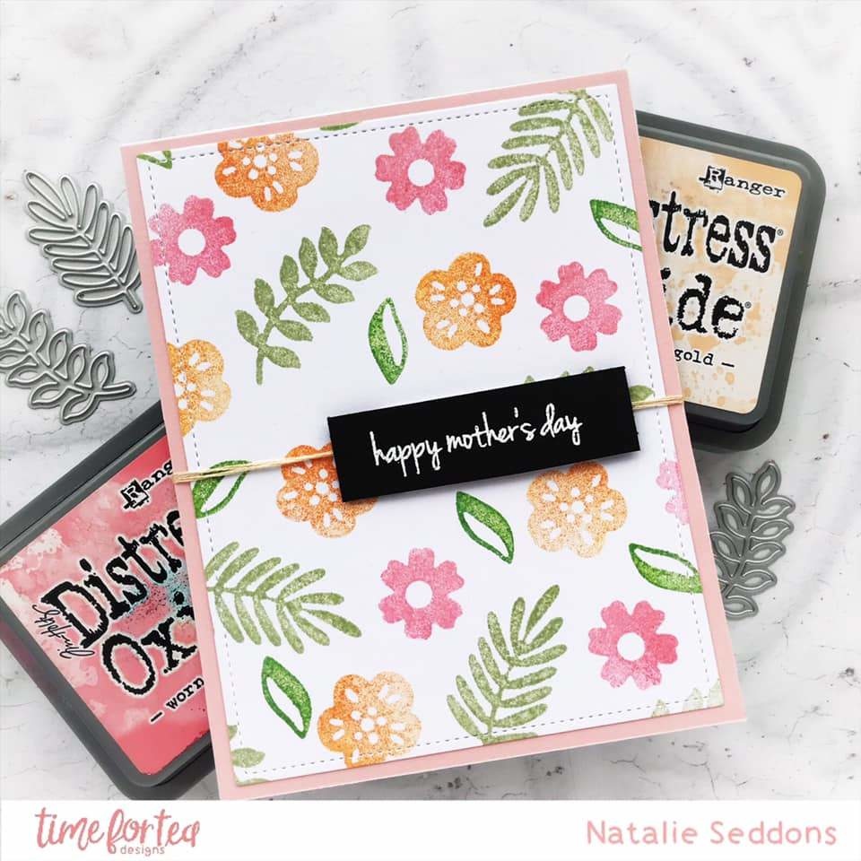 TIME FOR TEA DESIGNS-Spring Blooms Metal Dies  - 8