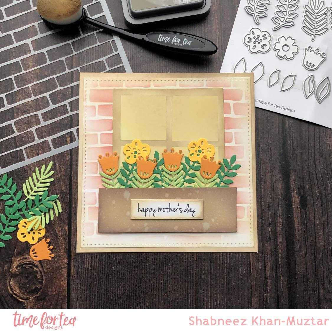 TIME FOR TEA DESIGNS-Spring Blooms Metal Dies  - 4