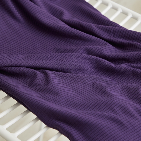 DERBY RIBBED - DARK PURPLE