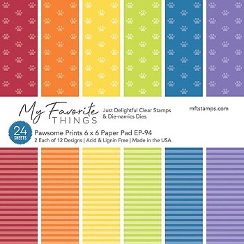 My Favorite Things -Pawsome Prints Paper Pad