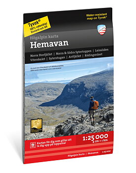High Alpine Map: Hemavan 1:25.000
