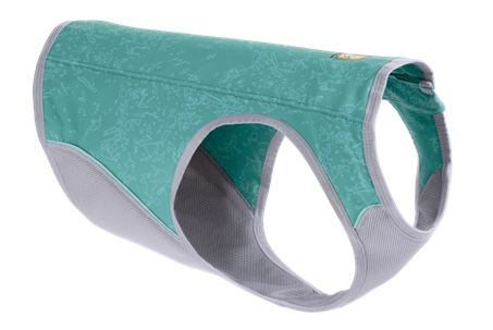 Ruffwear Swamp Cooler Zip Dog Cooling Vest - Aurora Teal