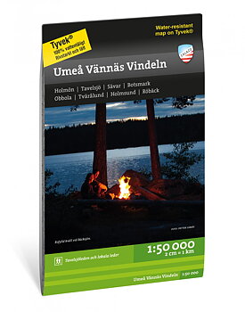 Umeå: Vännes  & Vindeln Karta 1:50.000