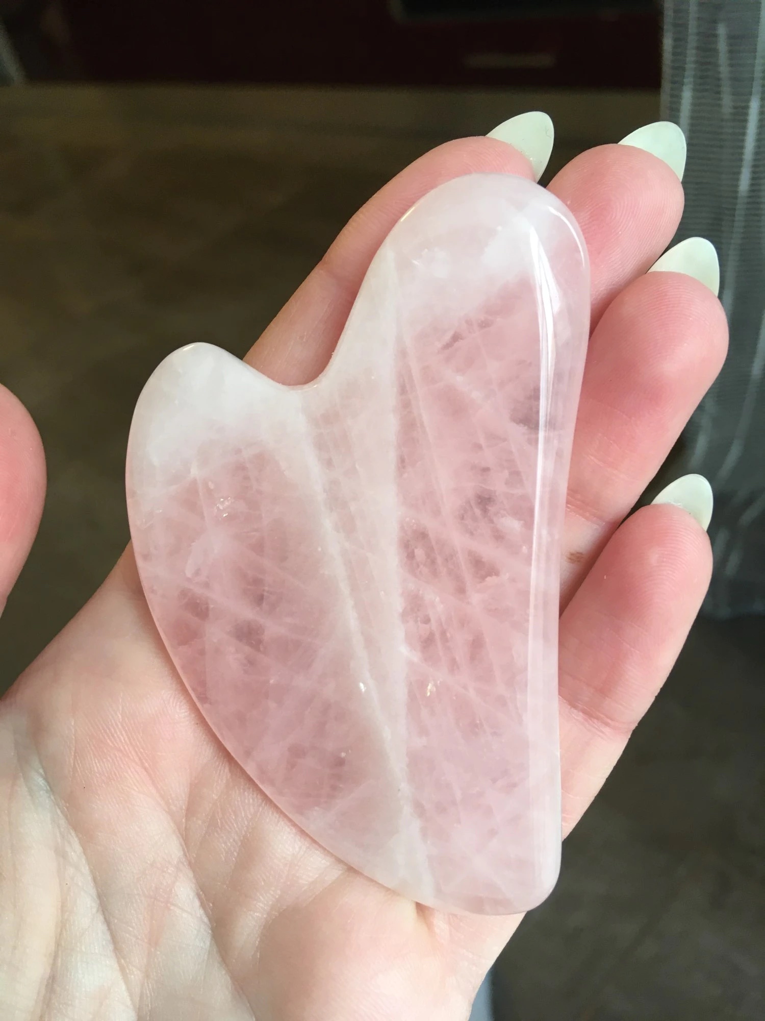  Gua Sha of Rose Quartz - 4