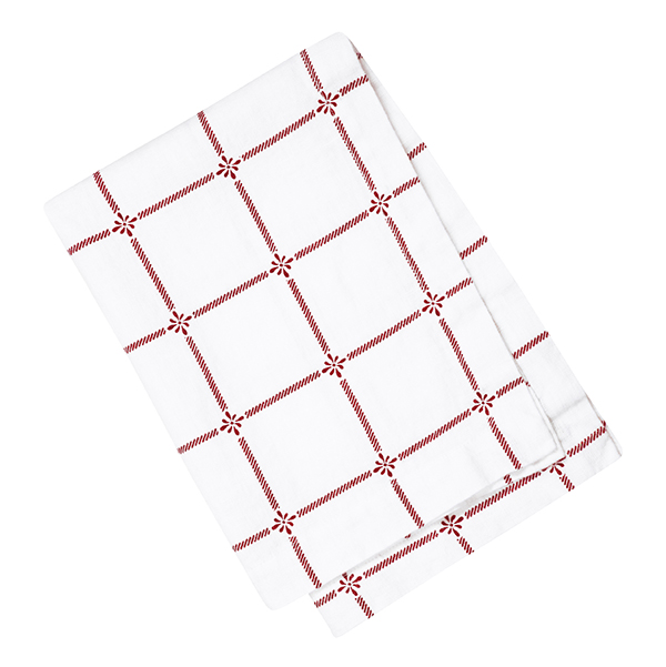 Linnehandduk Classic Red - 4