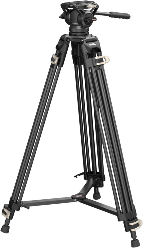 SMALLRIG 3751 Video Tripod Heavy-Duty with Fluid Head AD-01