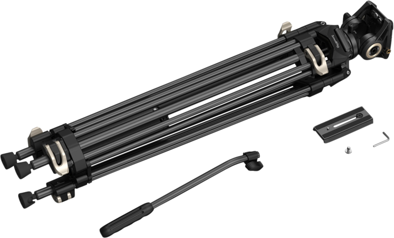 SMALLRIG 3751 Video Tripod Heavy-Duty with Fluid Head AD-01 - 4