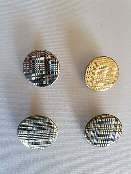 1108B-30 19 mm metallknapp