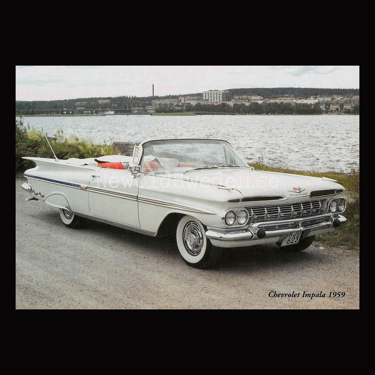 Chevrolet Impala 1959 - Vykort A5