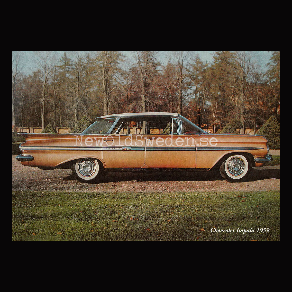 Chevrolet Impala 1959 - Vykort A5