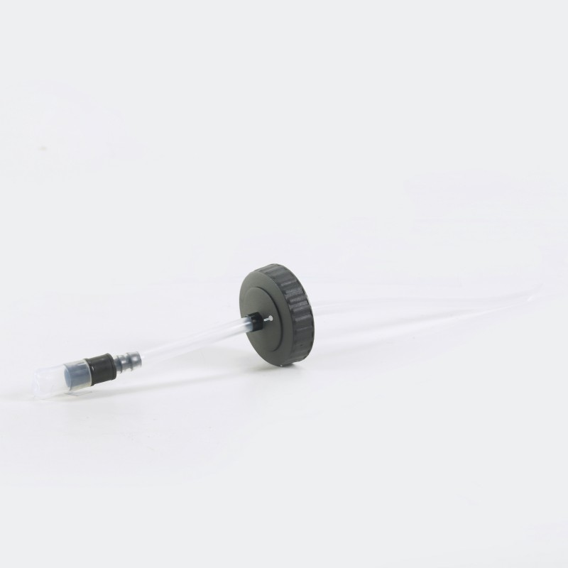 SD Components Water Spare Bottle Cap + Straw Black