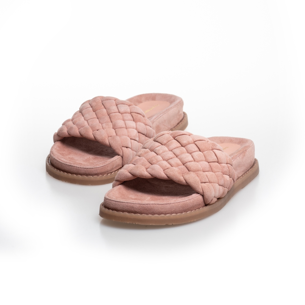 MAGIC COMES SUEDE SOFT PINK COPENHAGEN SHOES