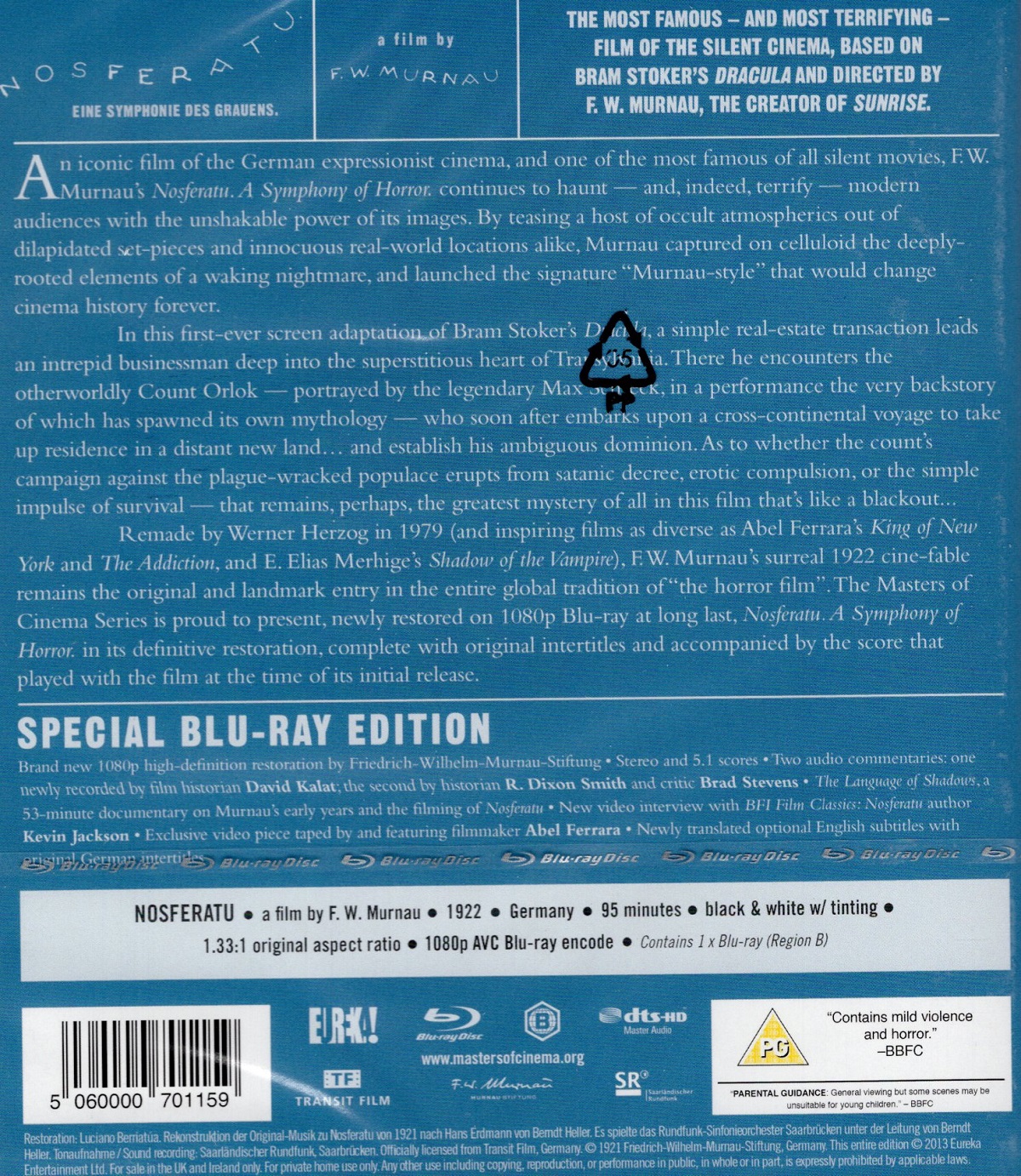 Nosferatu (1922) (ej svensk text) (Blu-ray) - 2