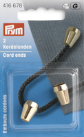 CORD ENDS - GOLD