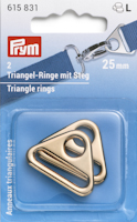 TRIANGEL RING 25 MM - GOLD 