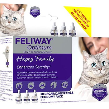 Feliway Optimum Täyttöpakkaus - 3 x 48 ml