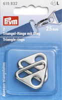 TRIANGEL RING 25 MM - SILVER