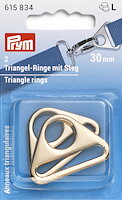 TRIANGEL RING 30 MM - GOLD