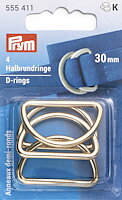 D-RING 30 MM - GOLD