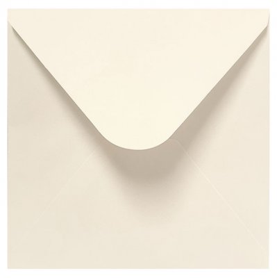 Kuvert Offwhite 50 st - 16 x 16 cm - 120 gr