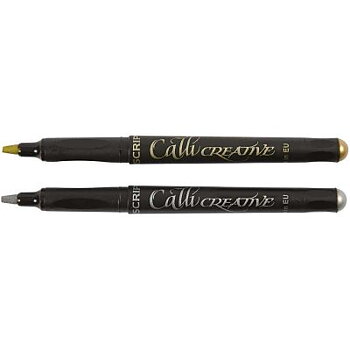 Kalligrafipennor - Tusch - 2 st