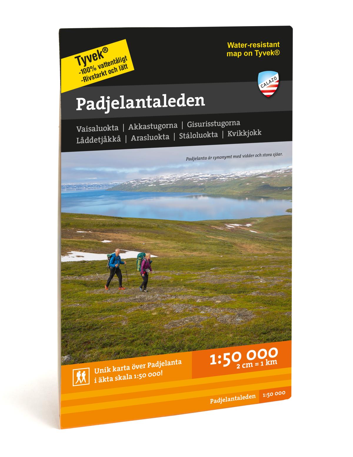 Padjelantaleden Map 1:50.000