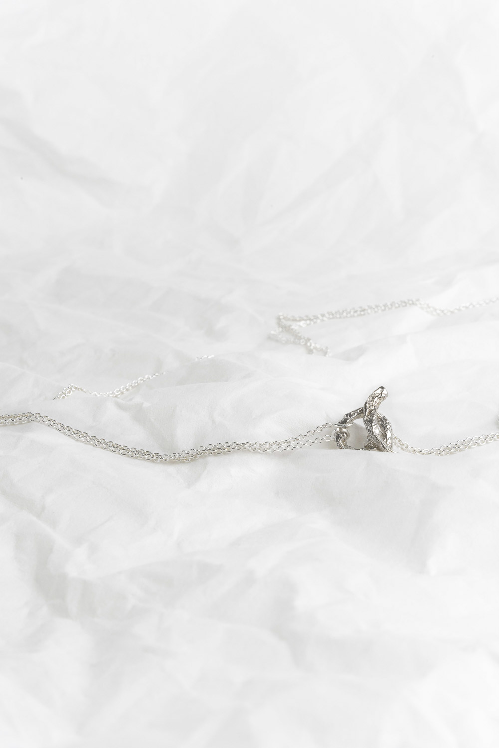 Blickhalsband Silver