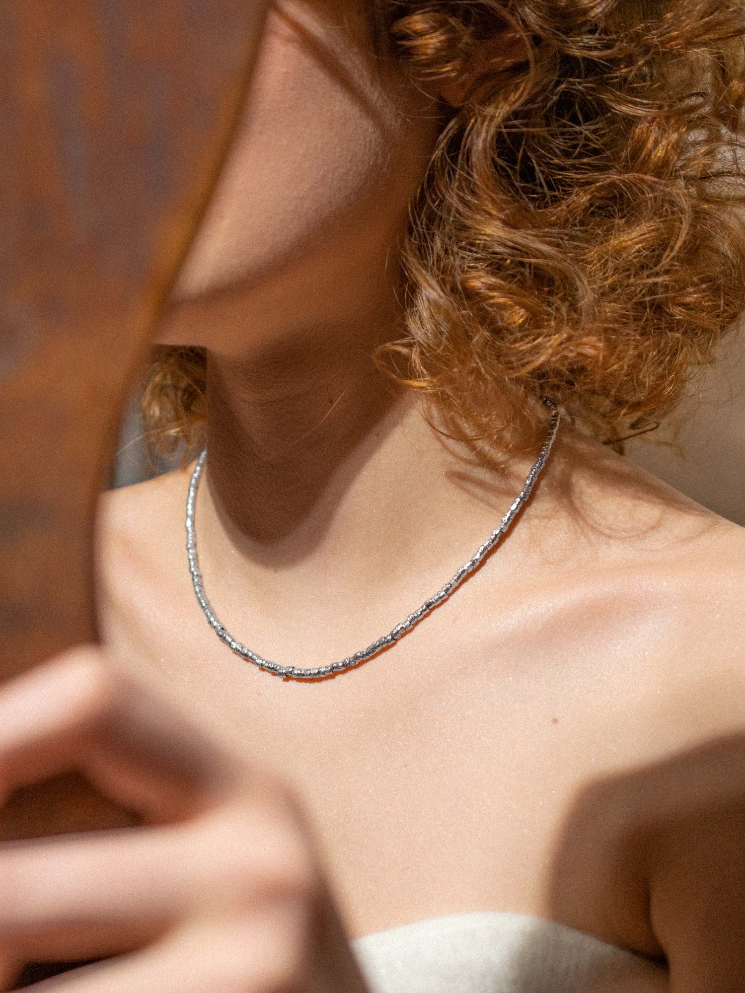 Corso Halsband Silver