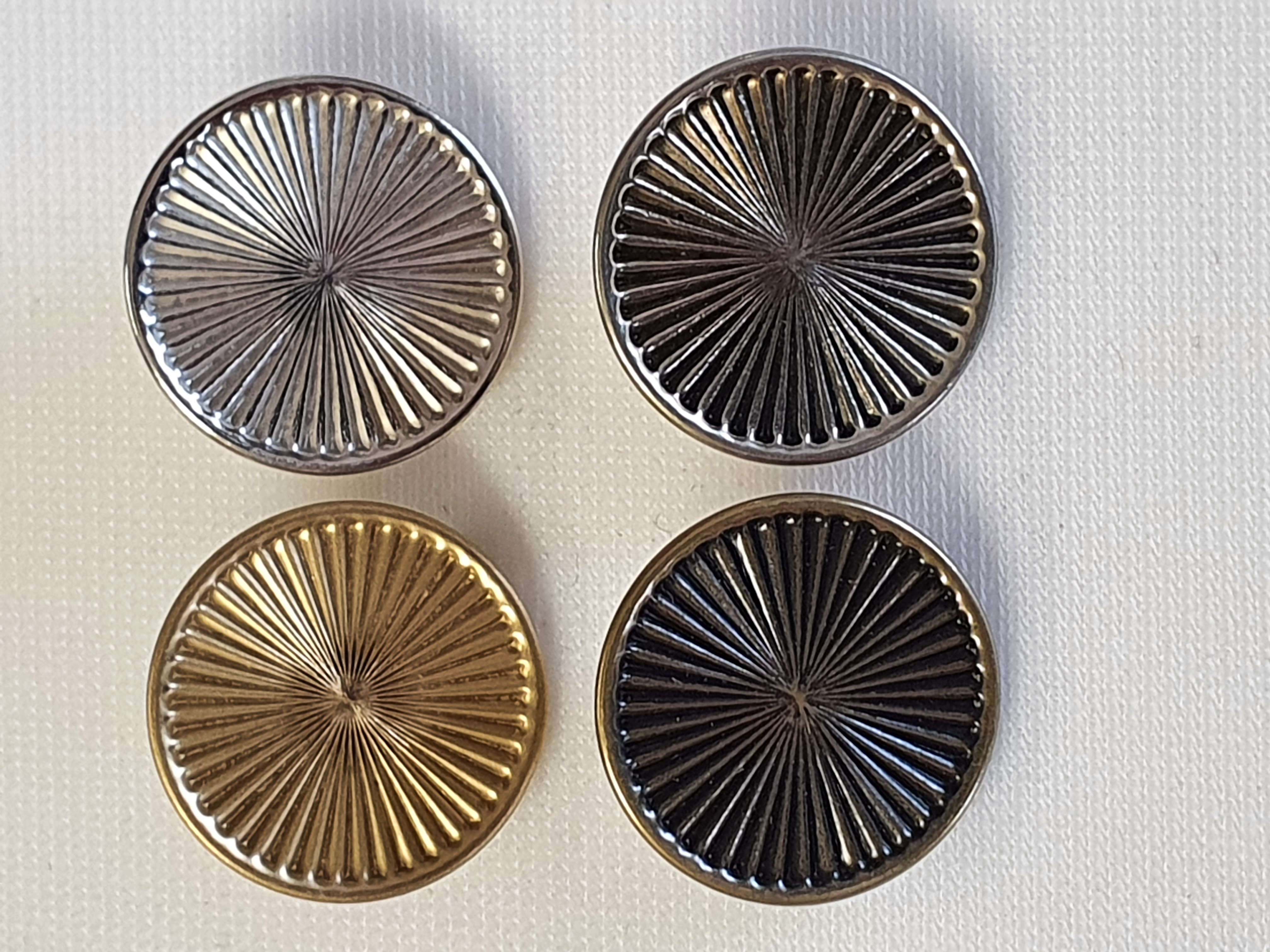 101D-30 Metallknapp  19 mm