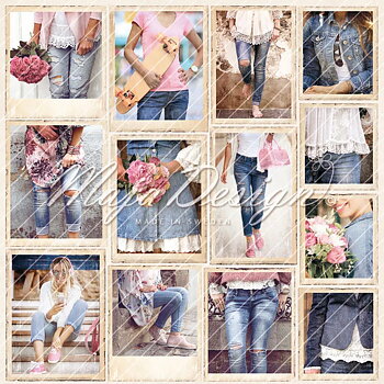 Maja design -  - demin & girls - girls in jeans