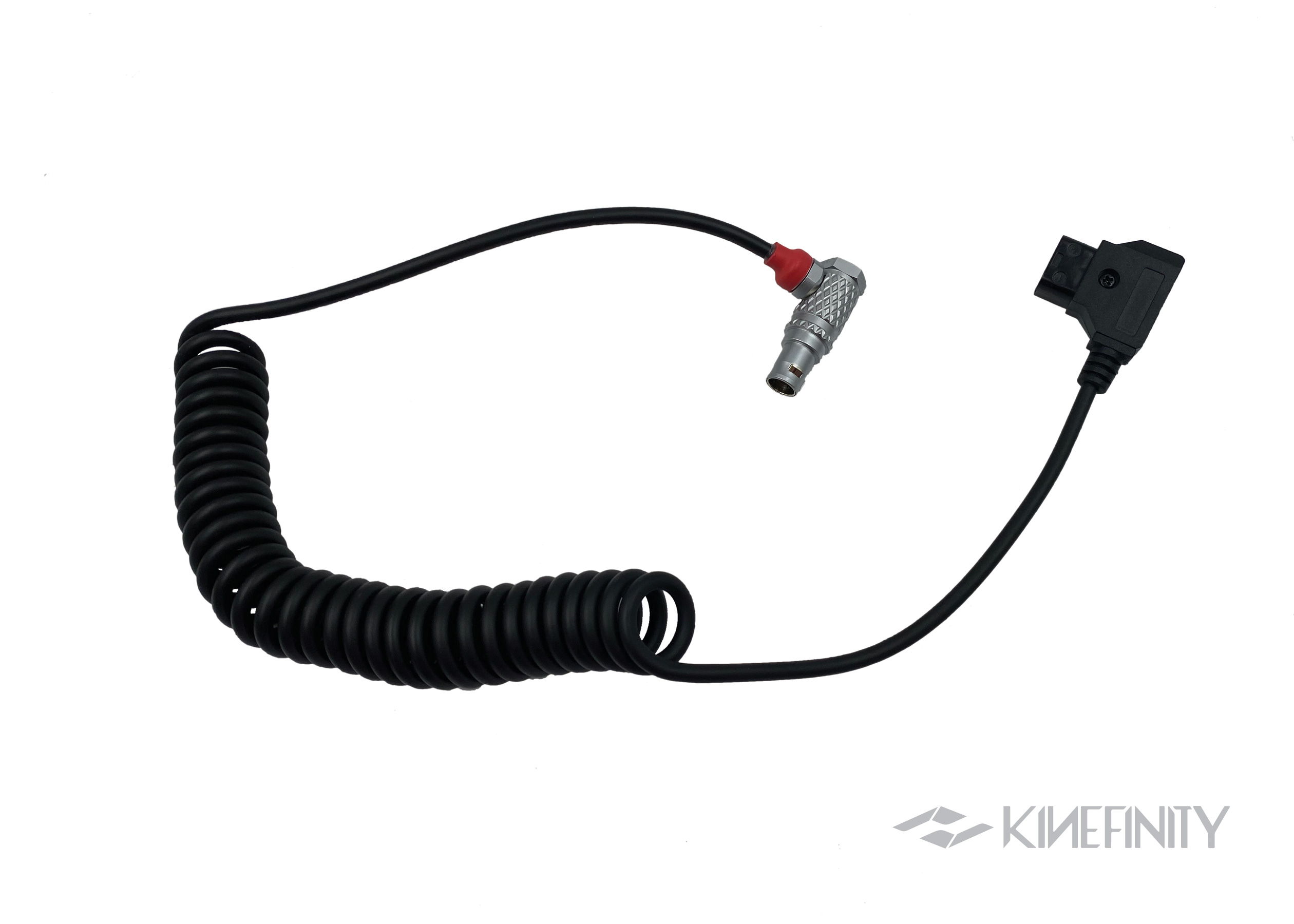 Kinefinity Kine D-TAP Power Cord (Coiled Cord – Soft Turn, 0.8M)