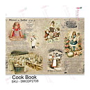 Dress My Craft Transfer Me Sheet - Cook Book