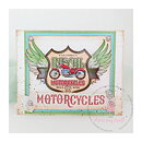 Dress My Craft Transfer Me Sheet - Born To Ride