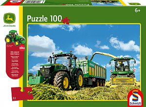 Tractor 7310R and 8600i forage harvester, 100  Bitar Schmidt