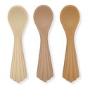 	KS 3 pack shell spoon Silicon sunset blush
