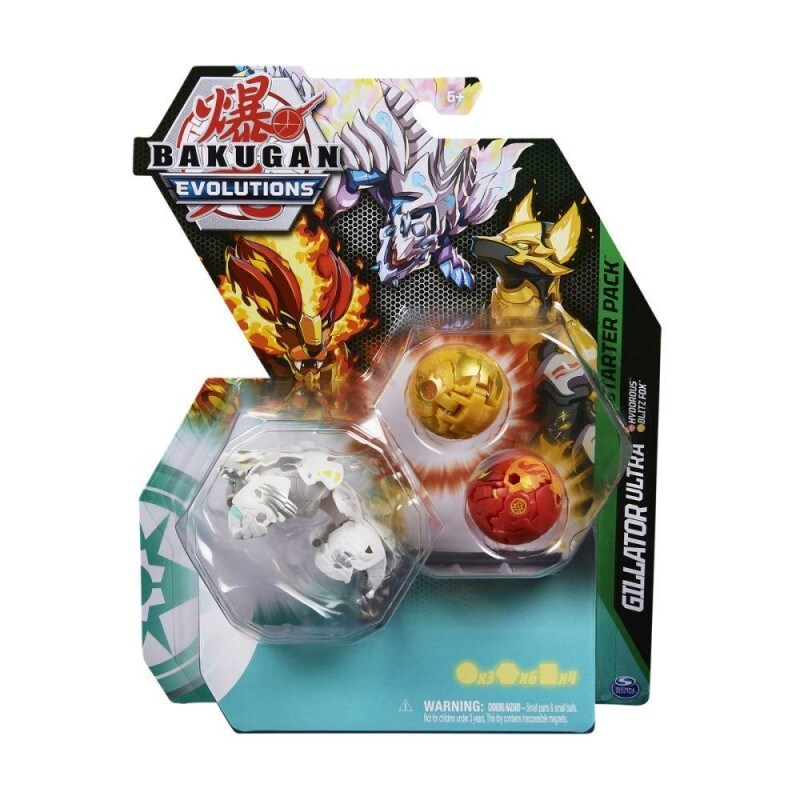 Bakugan Evolutions Starter Pack Gillator Ultra Vit