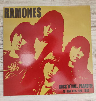 Ramones – Rock 'N' Roll Paradise: 16 New Hits 1979 - 1984 - LP (Second hand)