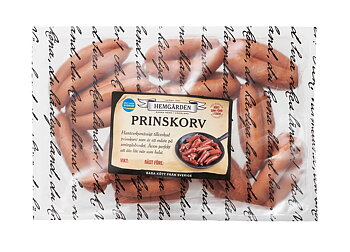Hemgården prinskorv, 720 g. 