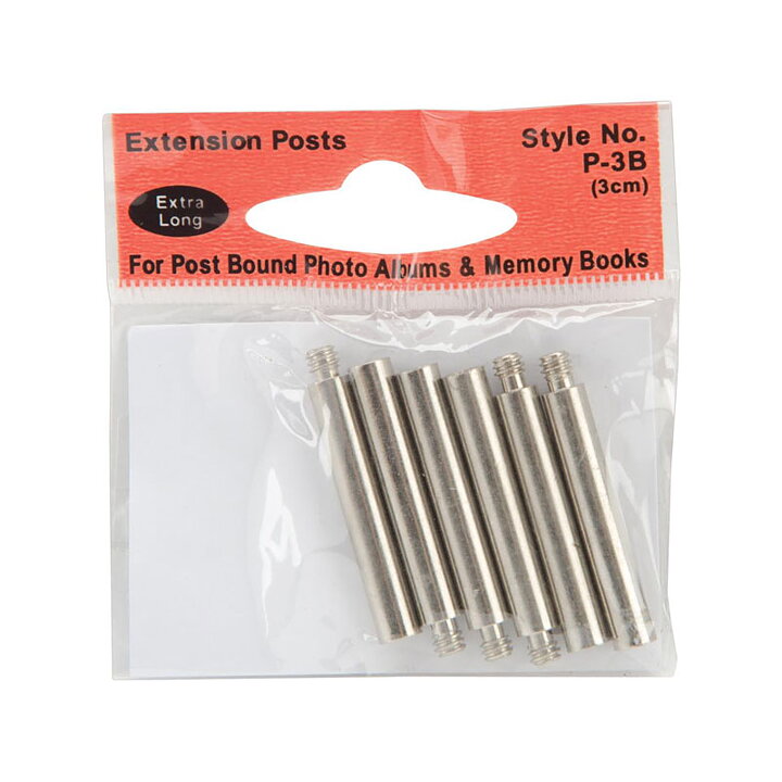 Pioneer Extension Posts Postbound Albums - Extra Long 30 mm
