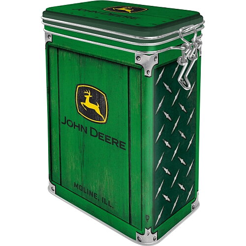 John Deere kaffeburk i retrostil- grön