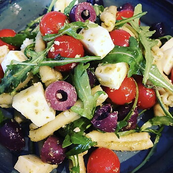 Vegetarisk pastasallad