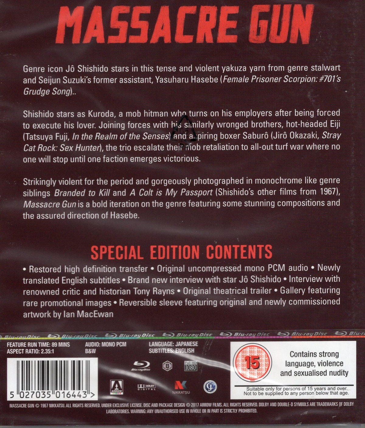 Massacre Gun (ej svensk text) (Blu-ray) - 2