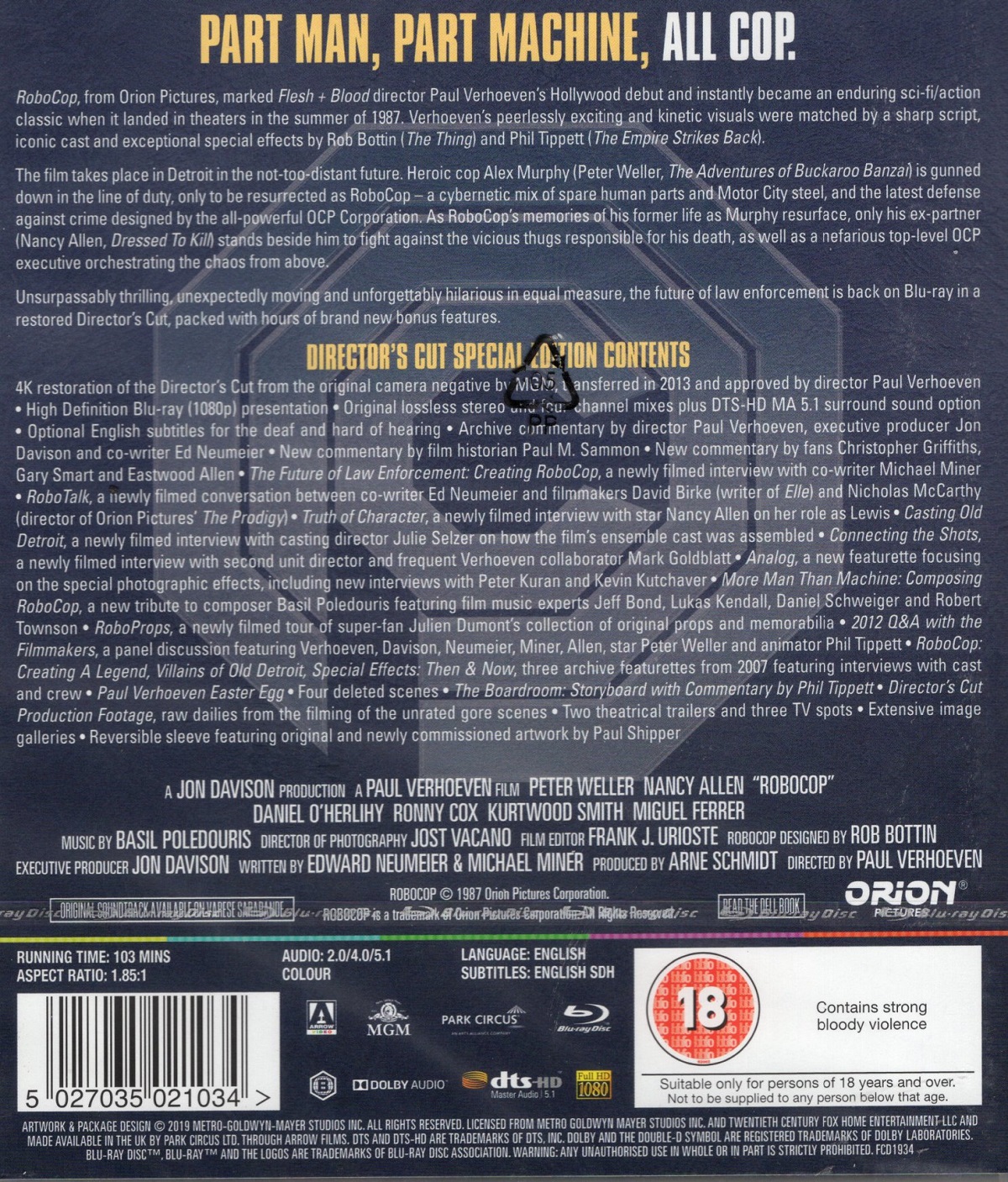 Robocop (ej svensk text) (Blu-ray) - 2