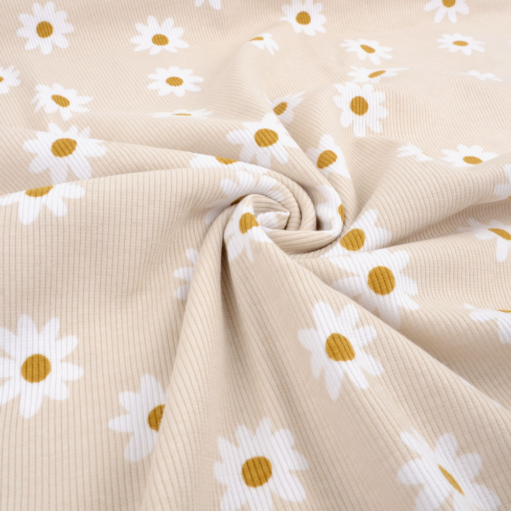 DAISY RIBBED - SAND - 6