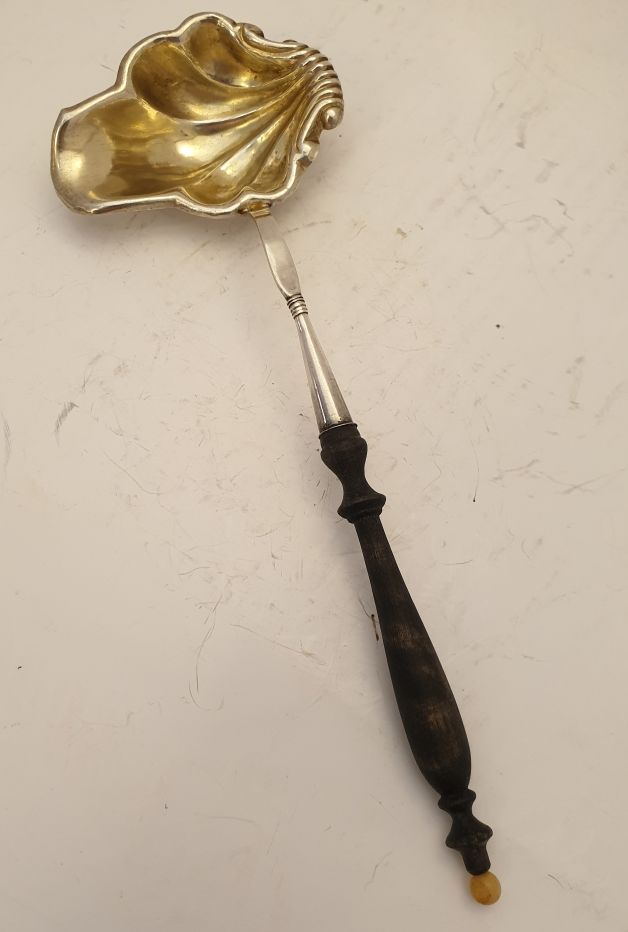 Vadstena Frans Holm 1862, såssked silver