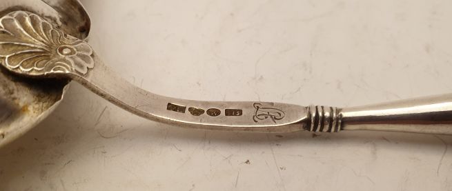 Vadstena Frans Holm 1862, såssked silver - 3