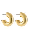 By Jolima Ivy chunky hoops, gold