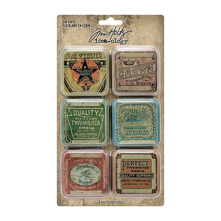 Tim Holtz Idea-Ology Tin Tops