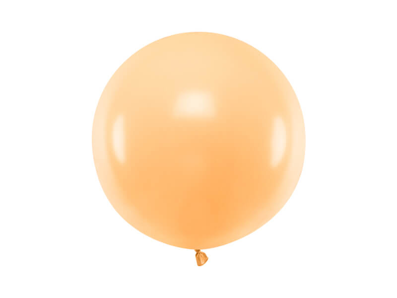 Jätteballong  Pastell Aprikos 