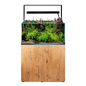 Aquael - Ultrascape Forest 243liter med möbel & belysning - Wood 